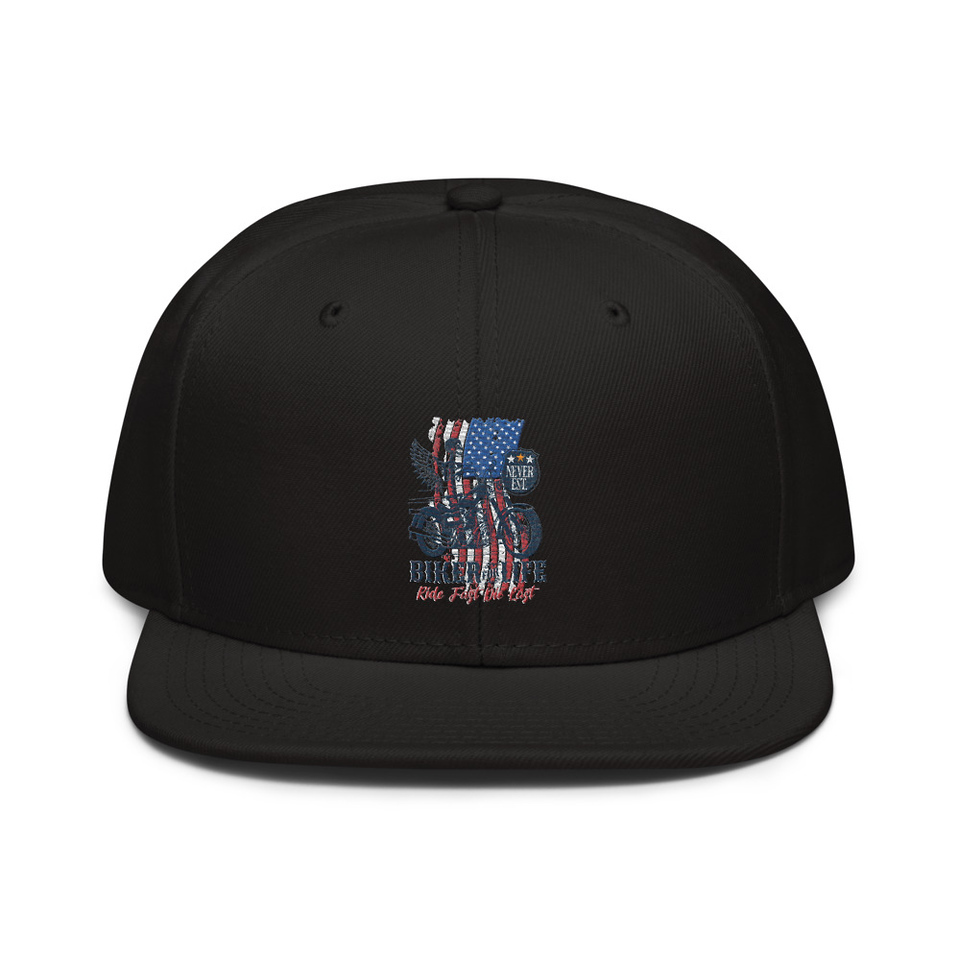 American Biker for Life Snapback