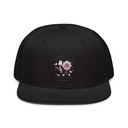 Anywhere With You - Typographic Cartoon Streetwear Snapback