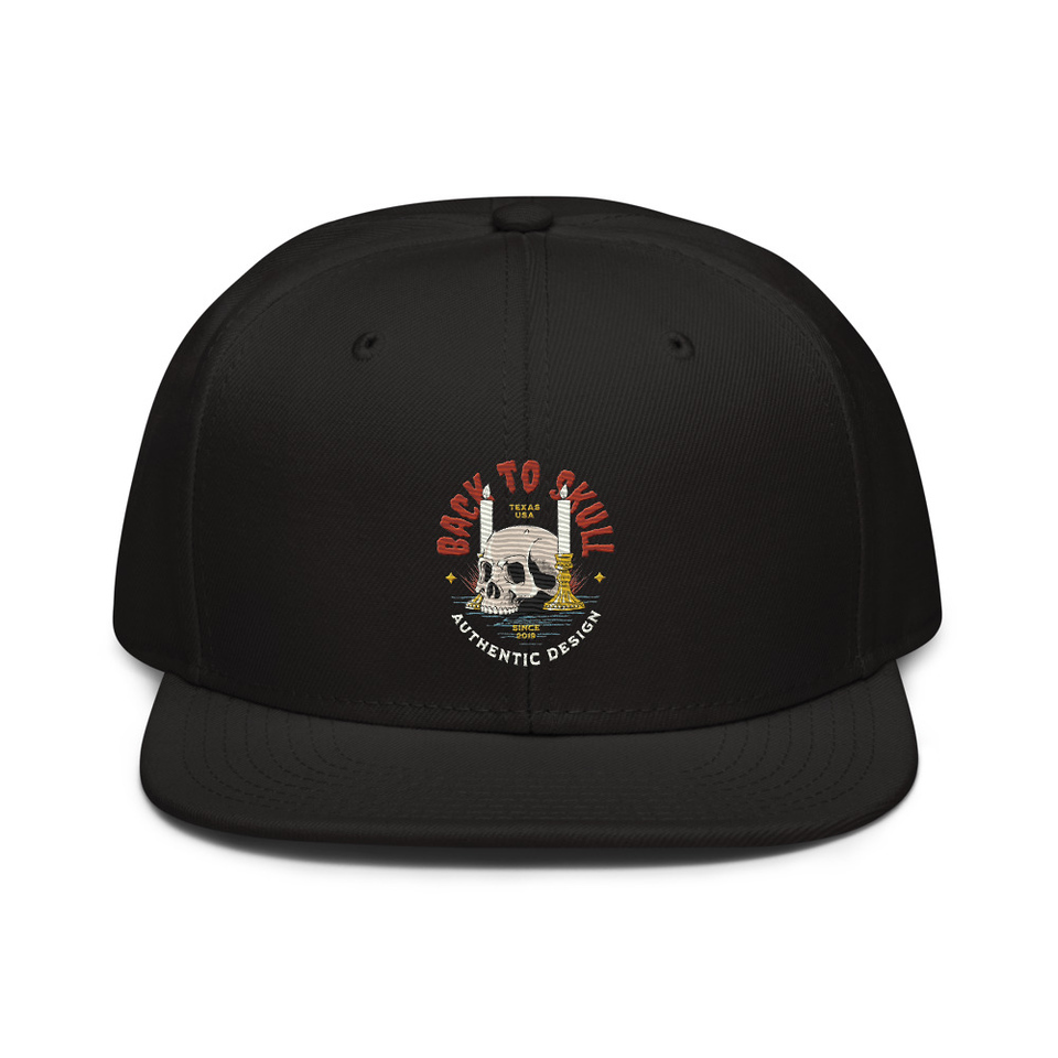 Back to Skull - Authenthic Design  Snapback