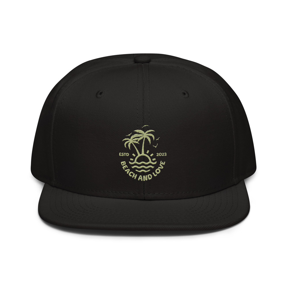 Beach and Love Snapback