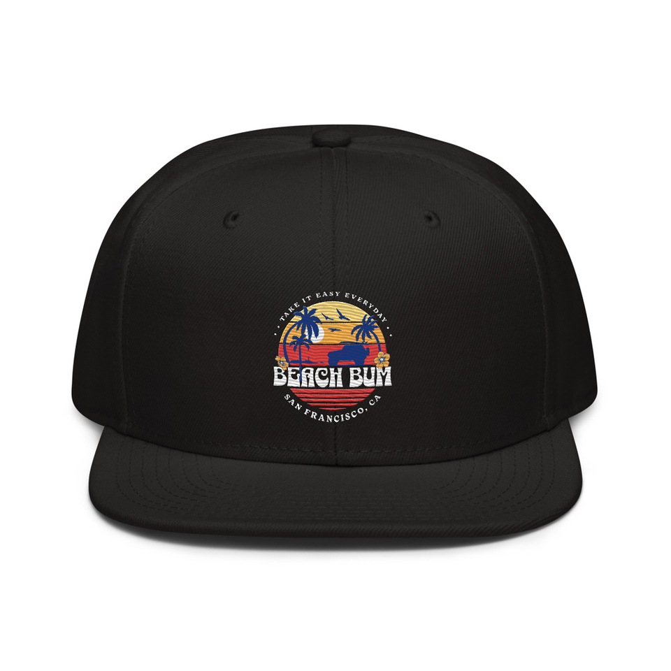 Beach Bum - Sunset Surfing Snapback