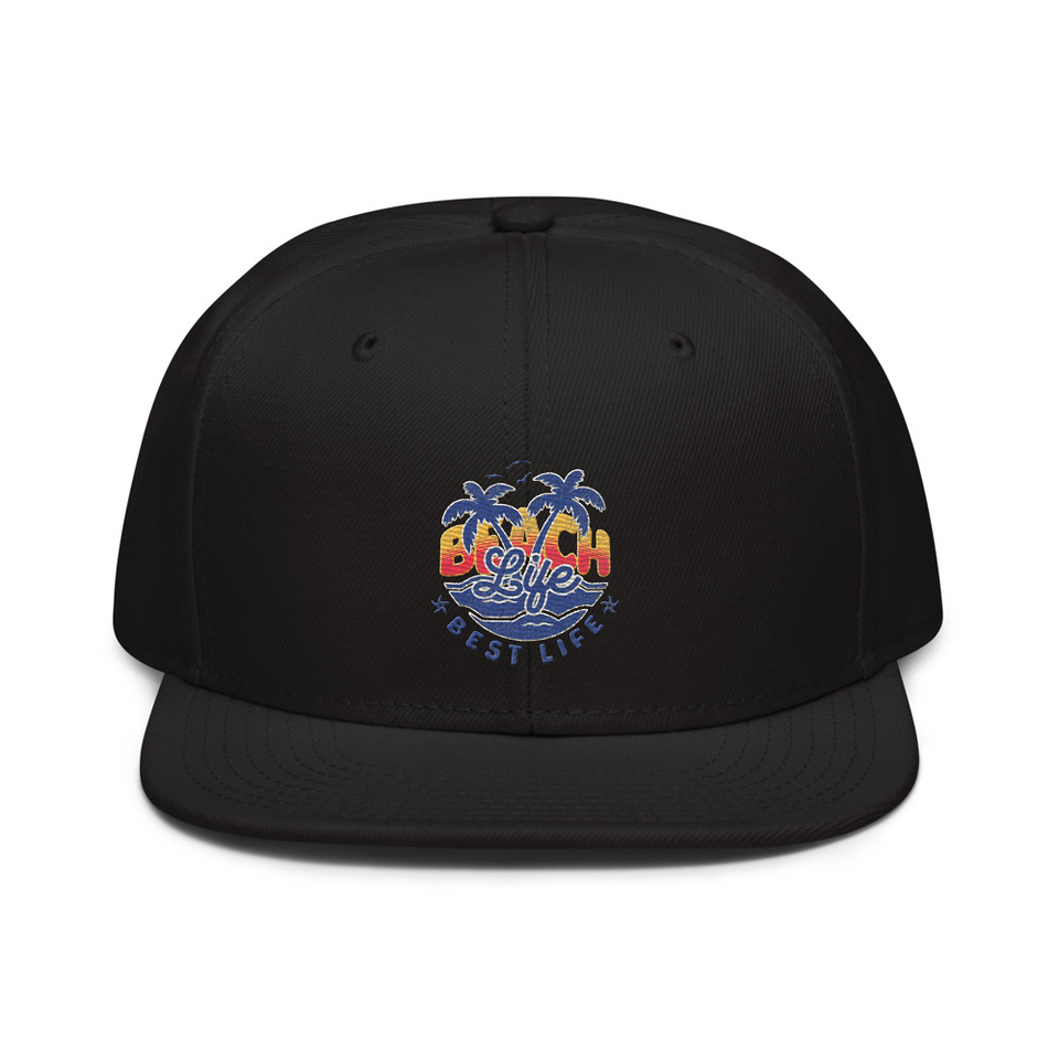 Beach Life Best Life Snapback