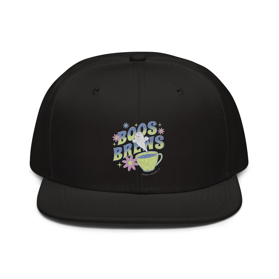 Boos + Brews - Halloween Snapback