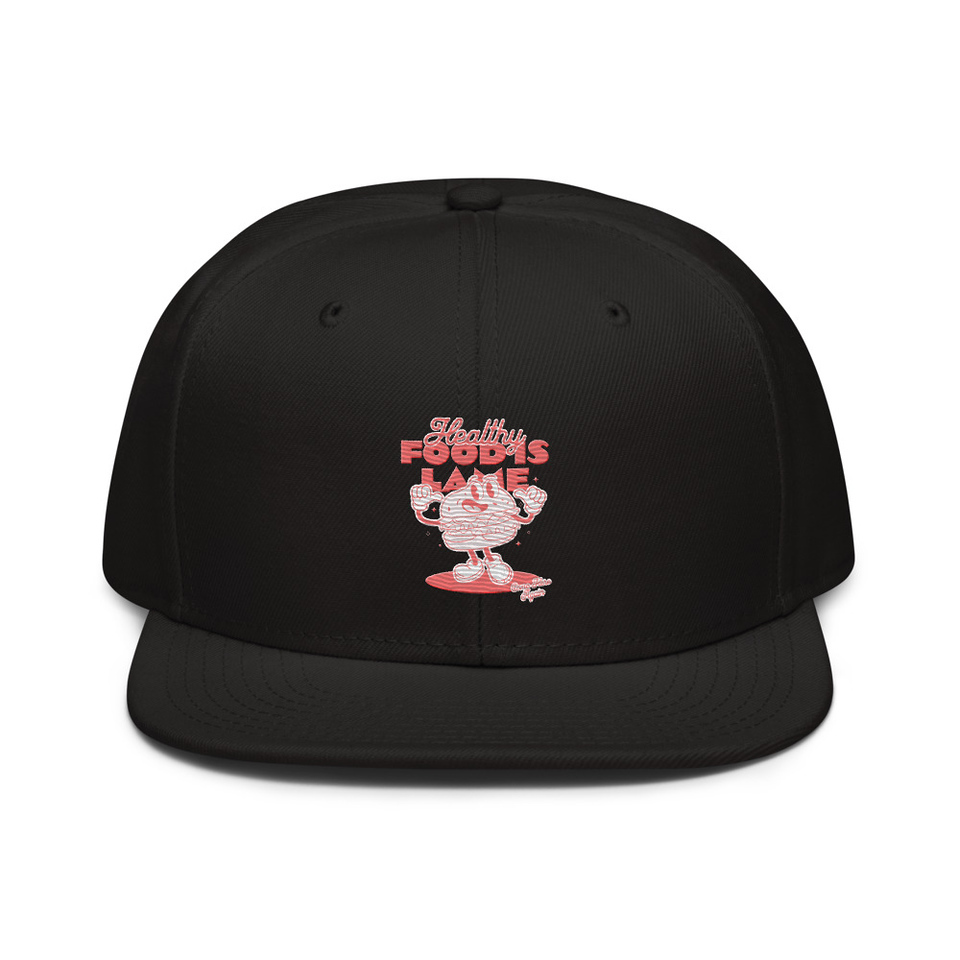 Burger Mascot Snapback