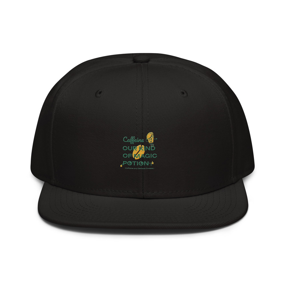 Caffeine Cartoon Snapback