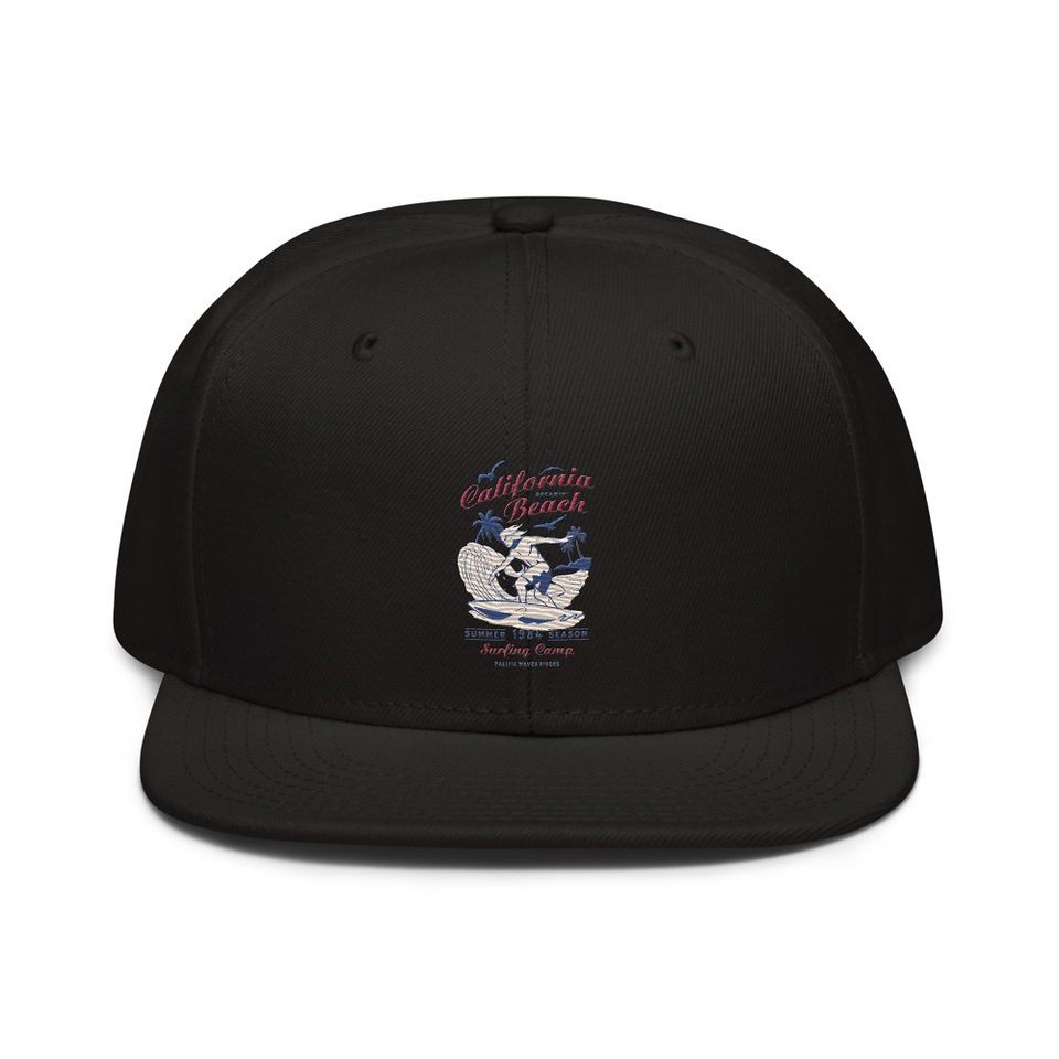 California Beach Surfing Snapback