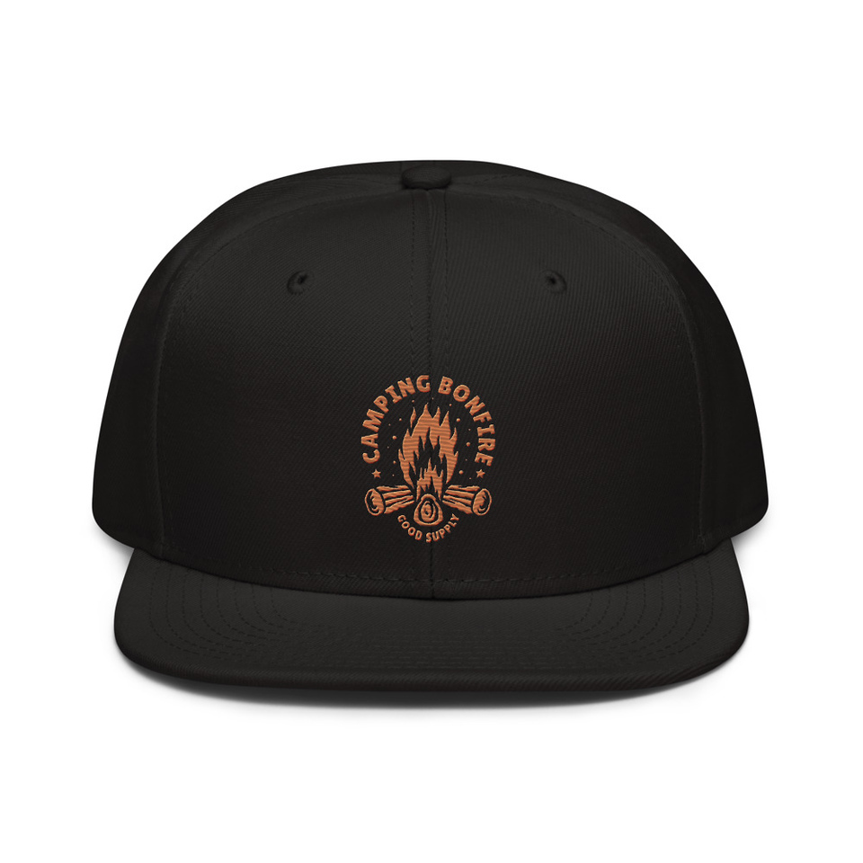 Camping Bonfire - Firewood Snapback