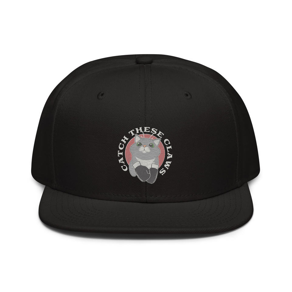 Catch These Claws - Cute Cat Snapback