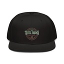 Christmas Tree Farm - Vintage Holiday Badge Snapback
