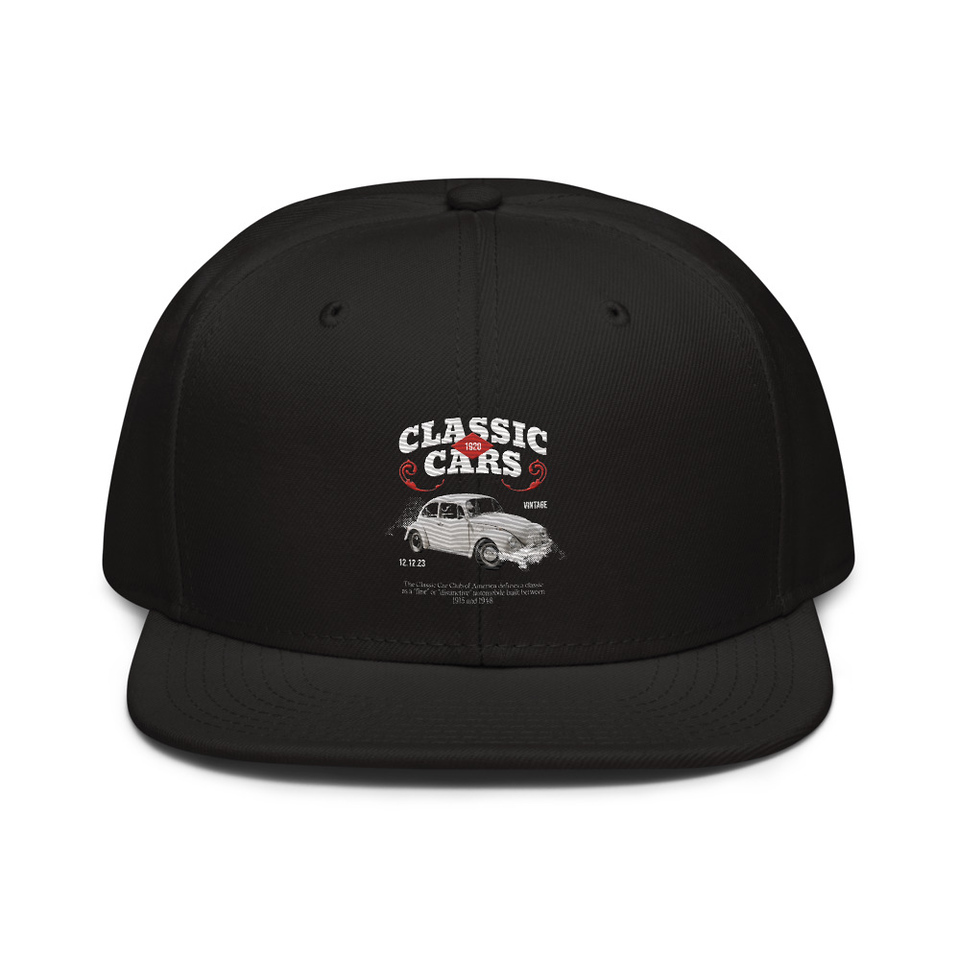 Classic Cars Snapback