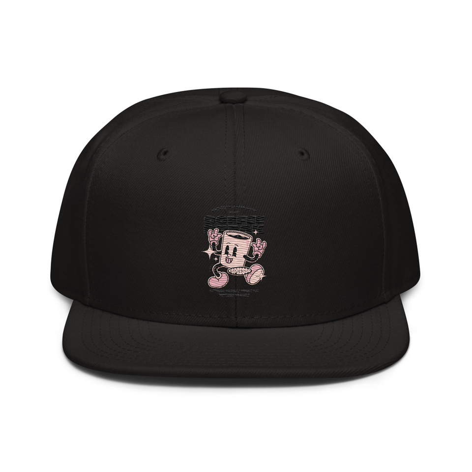 Coffee Break Mascot Snapback