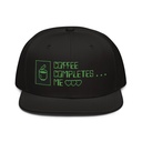 Coffee Completes Me - Neon Heart Snapback