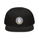 Colorful Fun Retro Style Badge Snapback