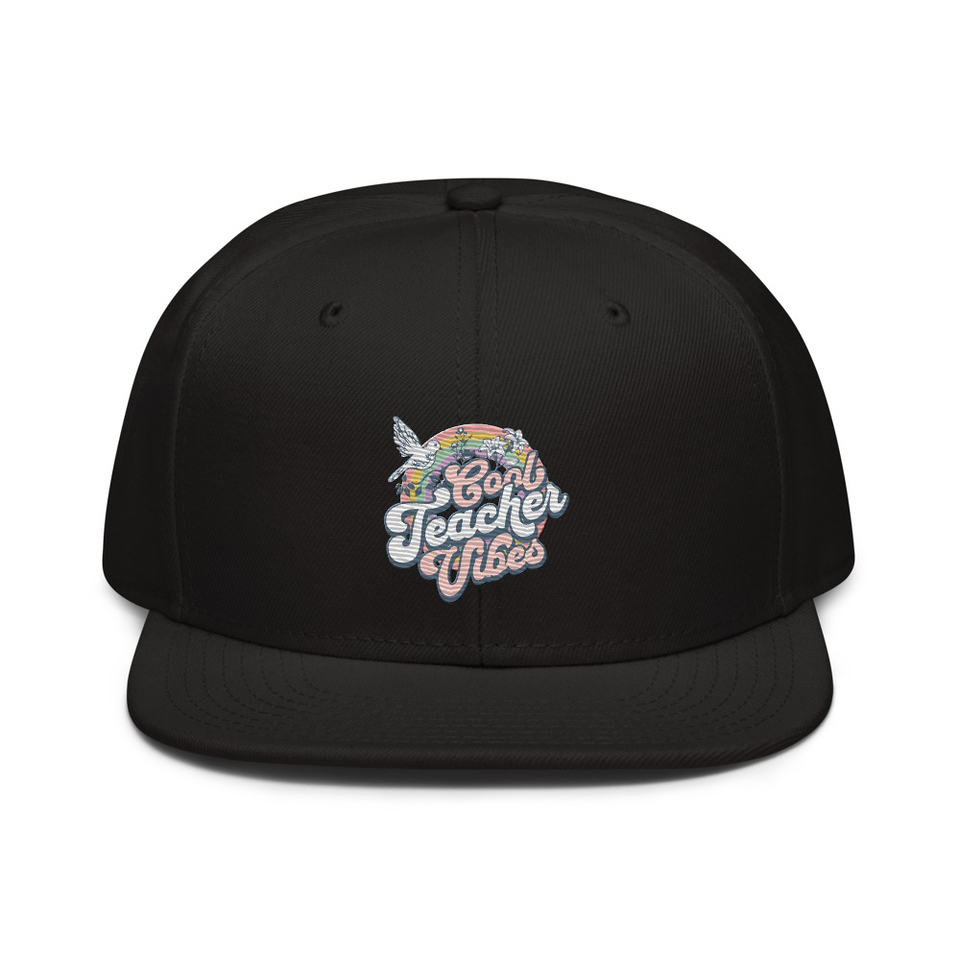 Cool Teacher Vibes Snapback