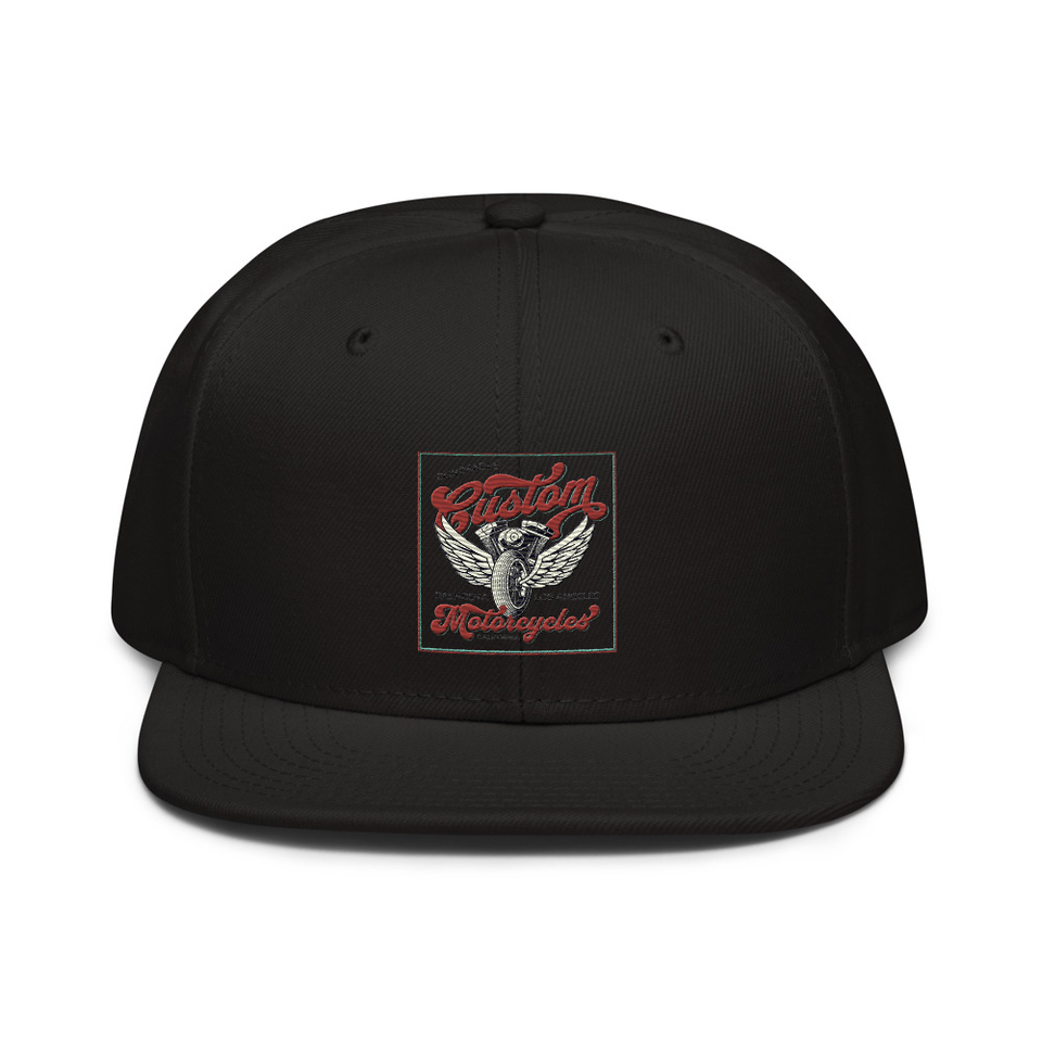 custom motorcycle  Snapback