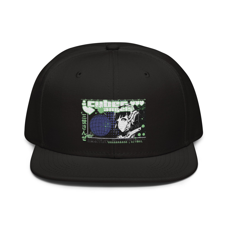 Cyber Angels - Y2k Girl Anime Snapback
