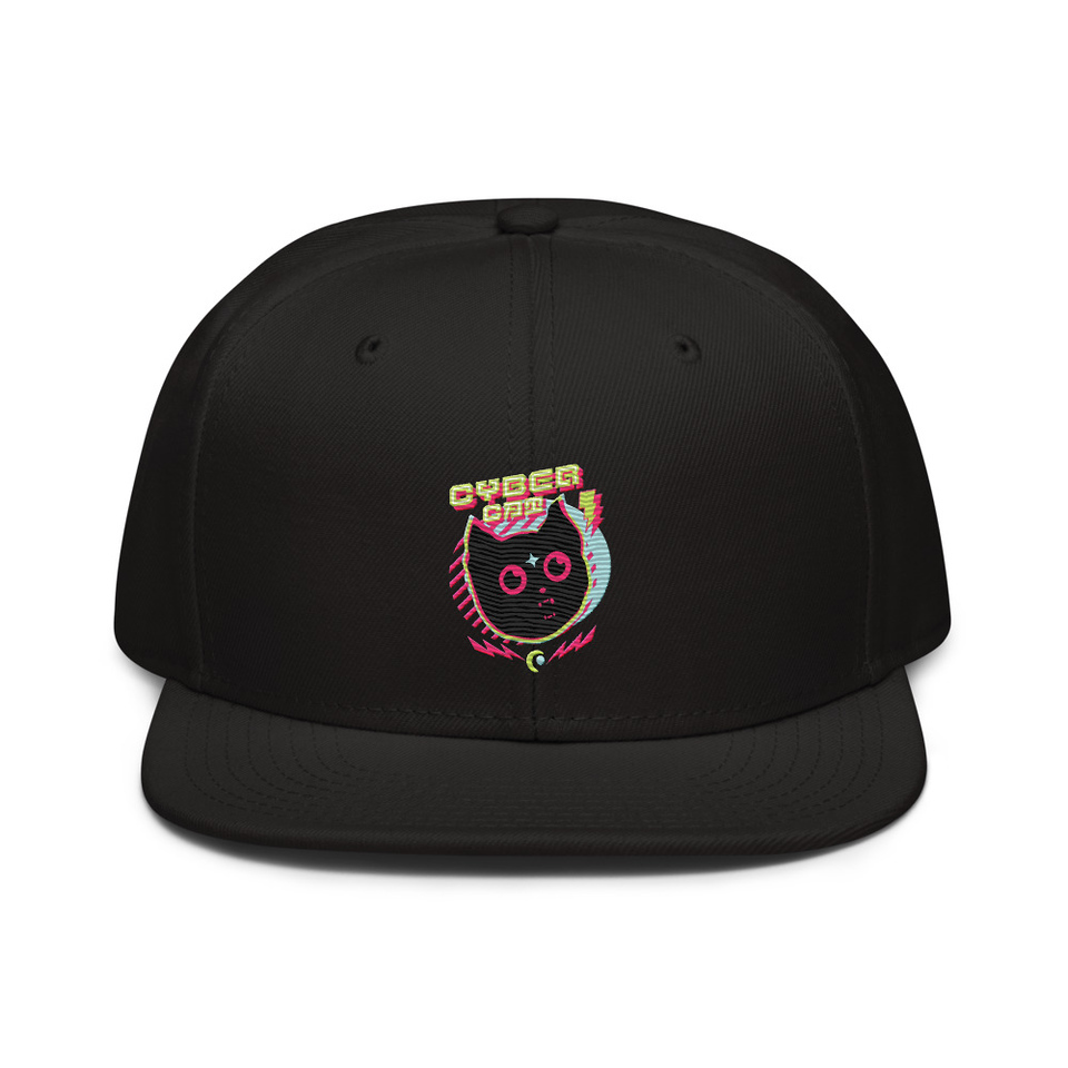 Cyber Cat - Neon Color Snapback