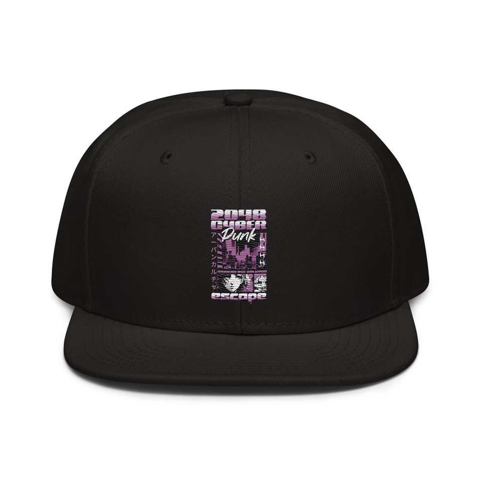 Cyber Punk Escape - Japanese Anime Snapback