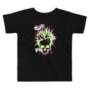 'Enjoy Your Trip' Punk Skull Toddler Staple Tee