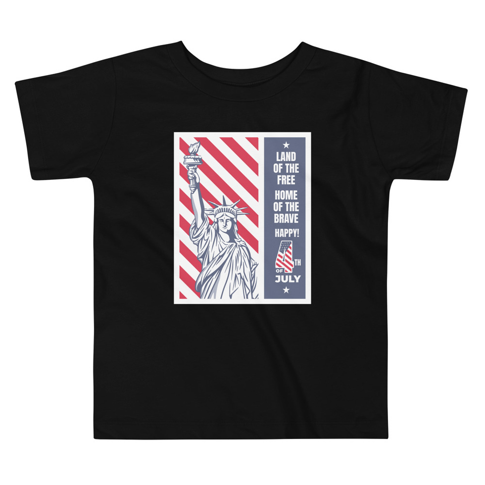 4th of July Toddler Staple Tee