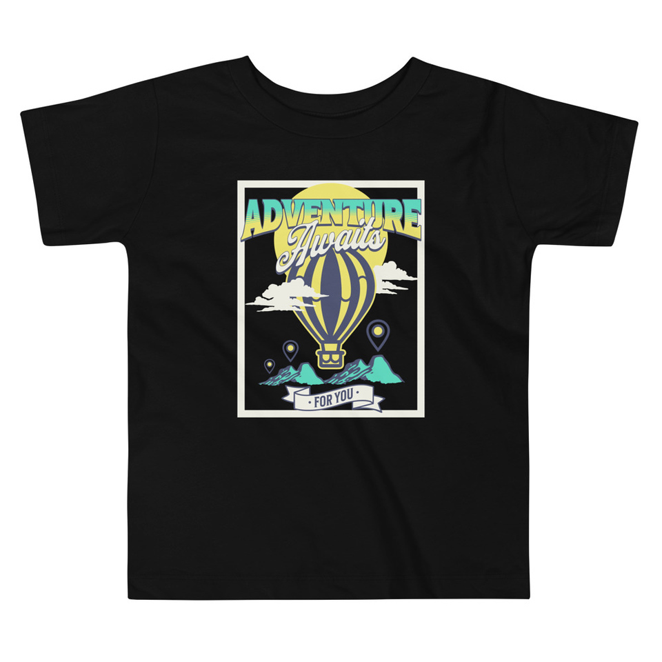 Adventure Awaits Toddler Staple Tee