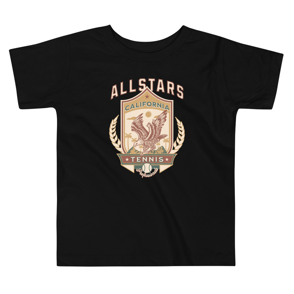 All Stars Tennis - Eagle Badge Toddler Staple Tee