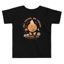All Tricks No Treats - Pumpkin Mascot Toddler Staple Tee