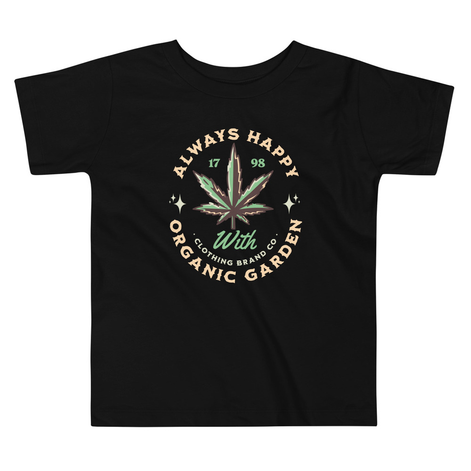 Always Happy - Cannabis Toddler Staple Tee
