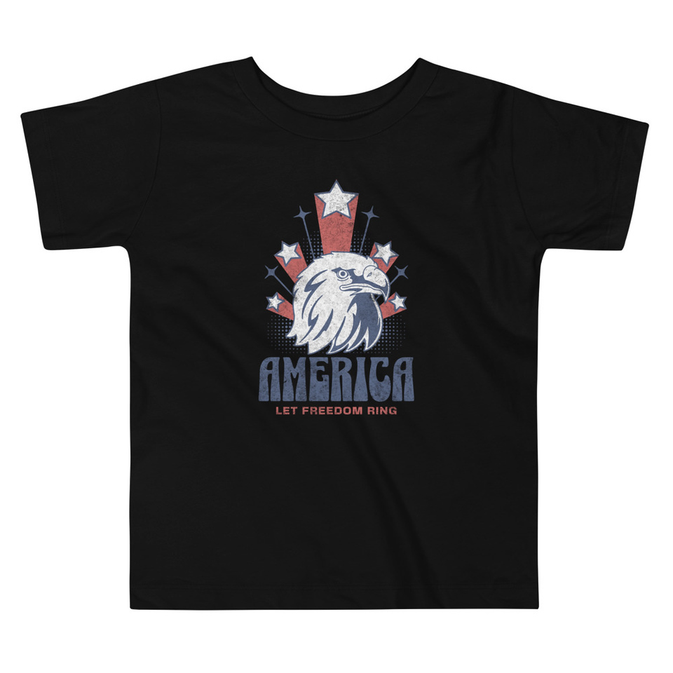 America Toddler Staple Tee