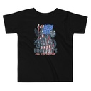 American Biker for Life Toddler Staple Tee