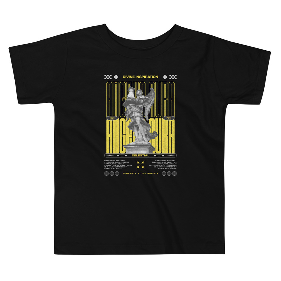 Angelic Aura Streetwear Toddler Staple Tee