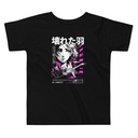 Anime Broken Wings - Neon Japanese Style Toddler Staple Tee