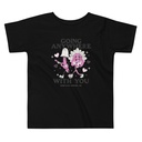 Anywhere With You - Typographic Cartoon Streetwear Toddler Staple Tee