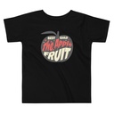 Apple Fruit - Typographic Lettering Toddler Staple Tee
