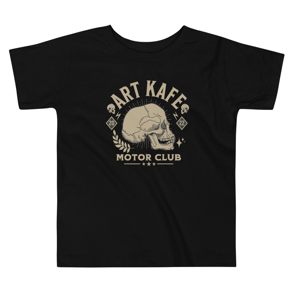 Art Kafe Motor Club Toddler Staple Tee