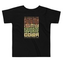 Autumn is my Favorite Color - Lettering Toddler Staple Tee