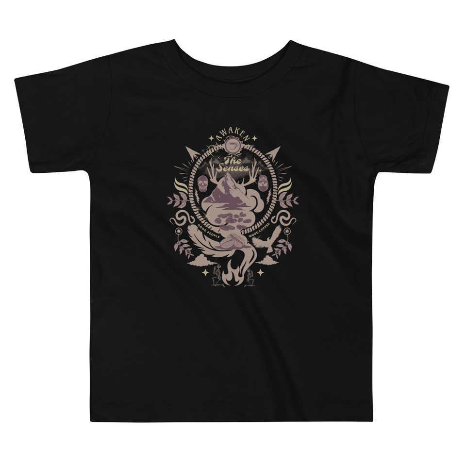 Awaken The Senses - Coffee Beans Toddler Staple Tee
