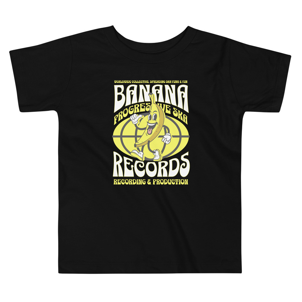 Banana Records - Comic Character Toddler Staple Tee