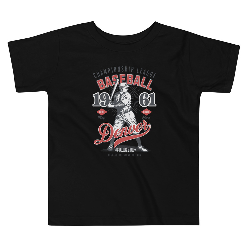 Baseball Championship League - University Sports Team Toddler Staple Tee