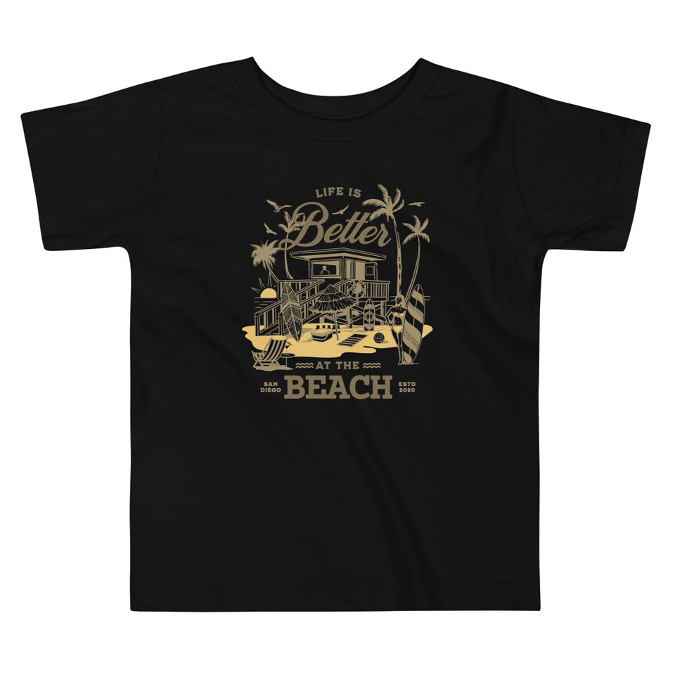 Beach Life - Outdoor Toddler Staple Tee
