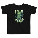 Beware of Frankenstein - Scary Halloween Toddler Staple Tee
