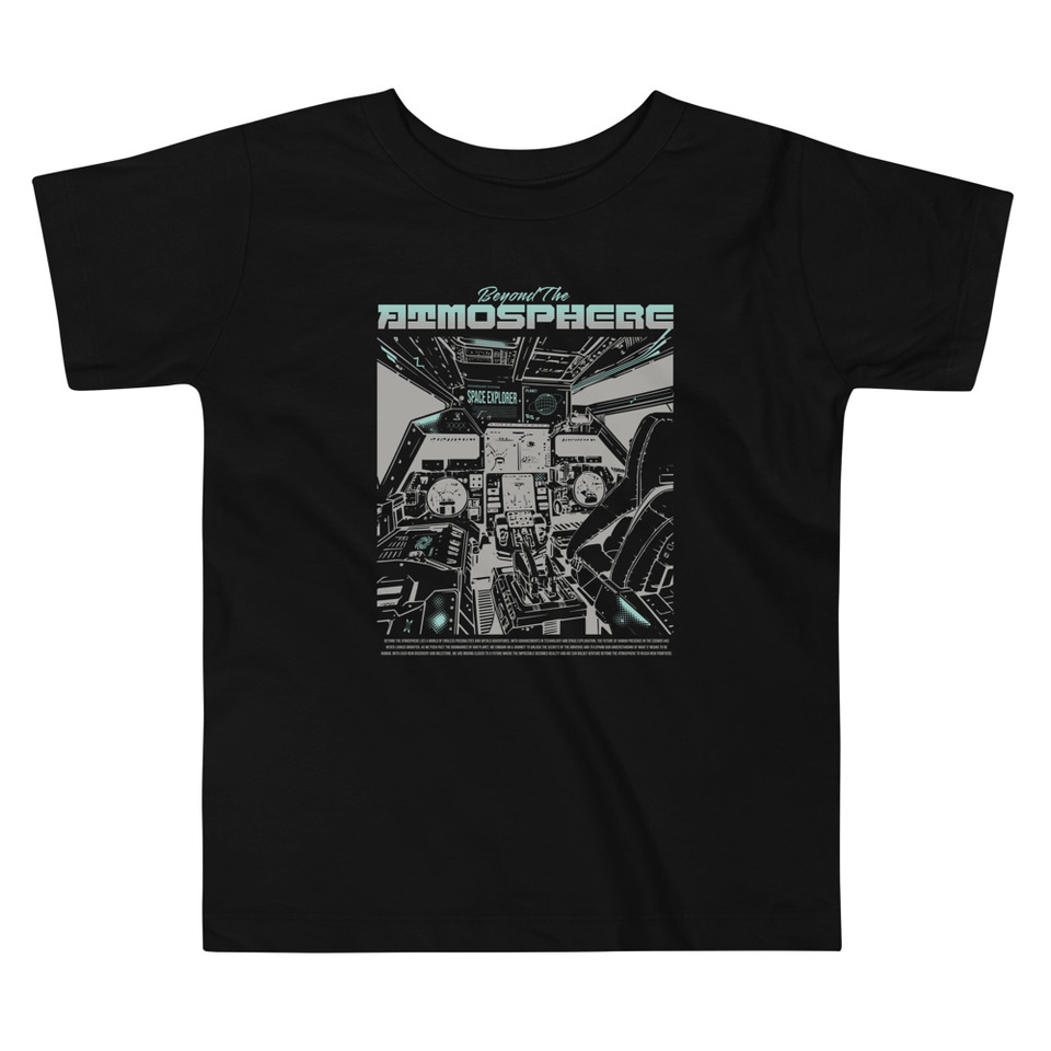 Beyond The Atmosphere Toddler Staple Tee