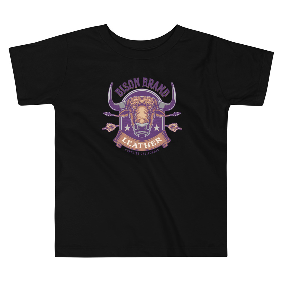 Bison Brand Leather - Animal Toddler Staple Tee