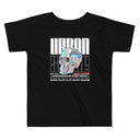 Black 3D Skull Toddler Staple Tee