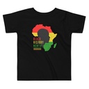 Black History Month - African Continent Toddler Staple Tee