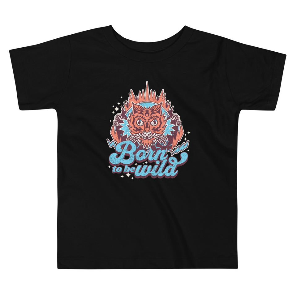 Born to be Wild - Tiger Toddler Staple Tee