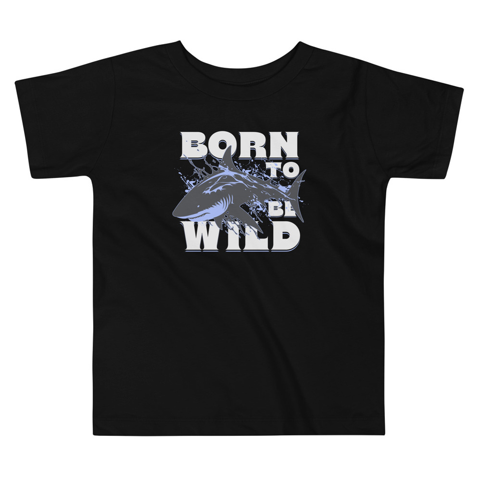 BORN TO BE WILD Toddler Staple Tee