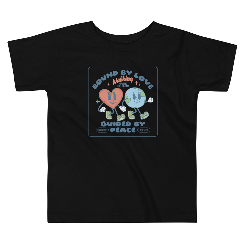 BOUND BY LOVE Toddler Staple Tee