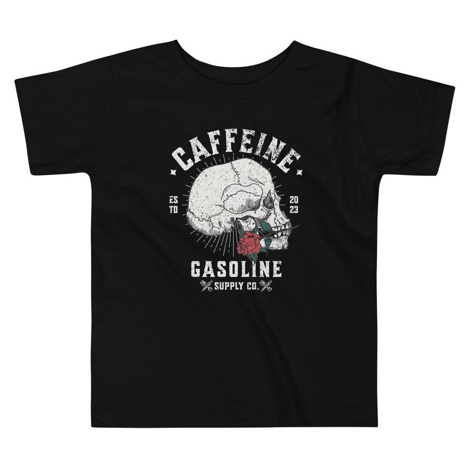 CAFFEINE GASOLINE Toddler Staple Tee