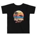 California Beach - Retro Surf Toddler Staple Tee